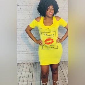 💋 Kiss me tee dress